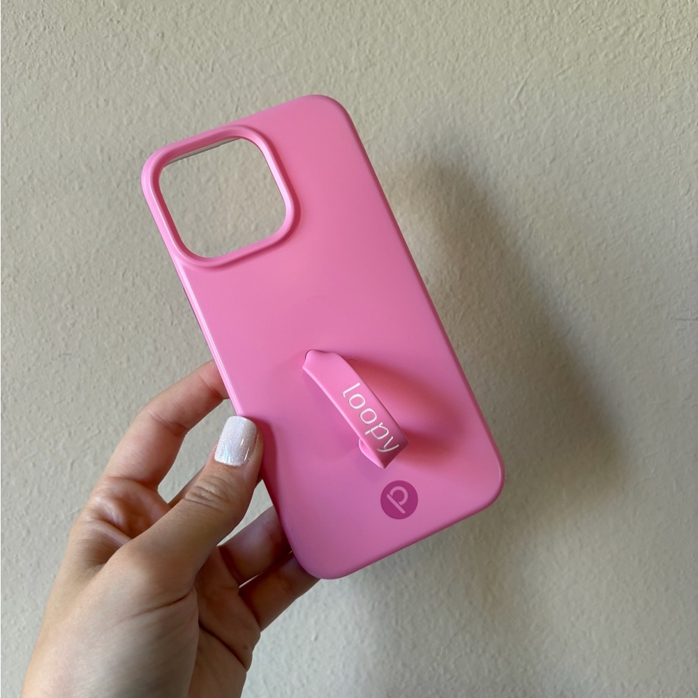 Loopy Case Vibrant Pink IPhone 15 Pro Max Cover
